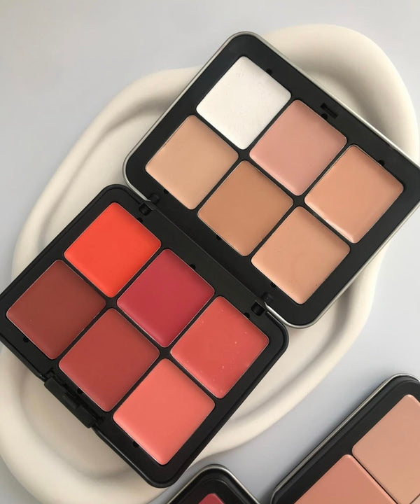 Carla secret 4 in 1 concealer contour , blusher & lipstick pallete limited edition