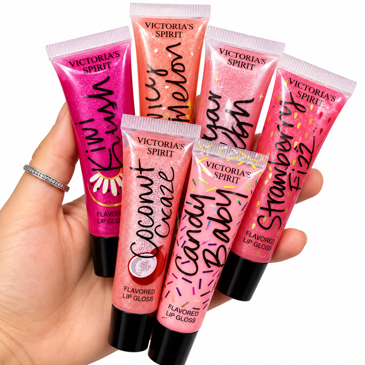 VS Flavoured Glossy Lipgloss pack of 6