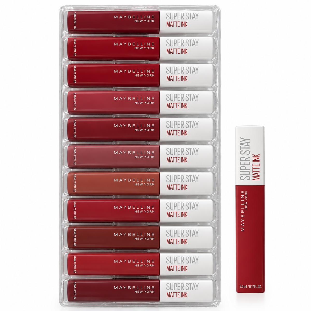 Maybelline superstay Matte lipgloss set