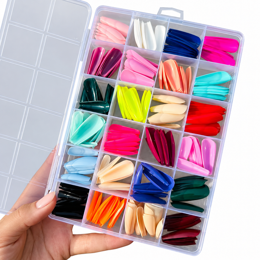 Mocallure Multicolor Artificial Nail Box Pack