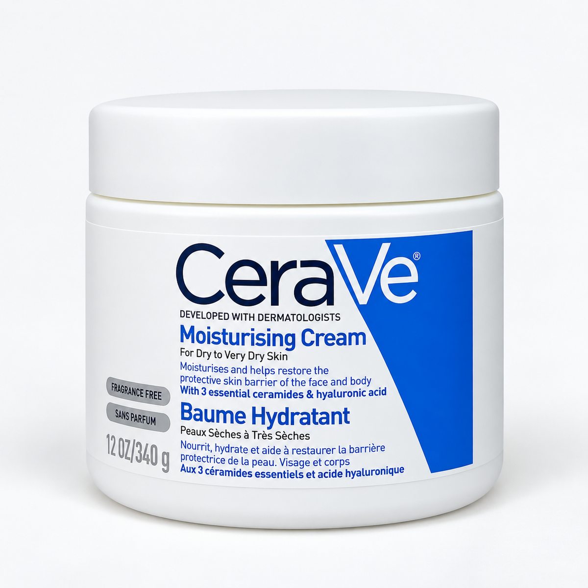 CeraVe Moisturising Cream (Baume Hydrant), 340g