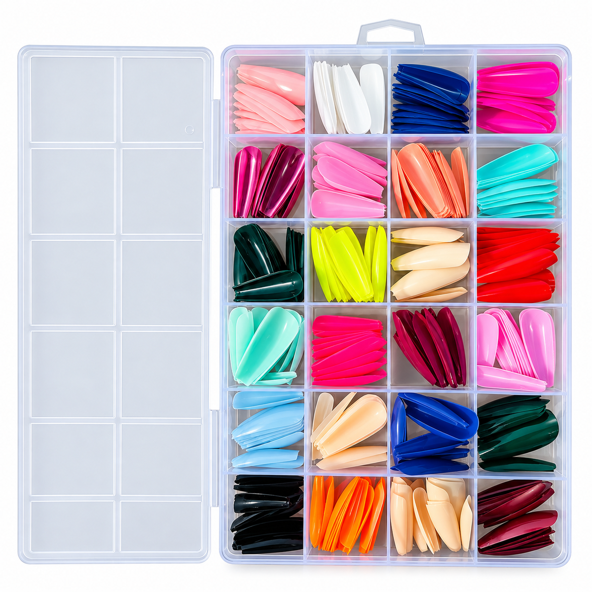 Mocallure Multicolor Artificial Nail Box Pack