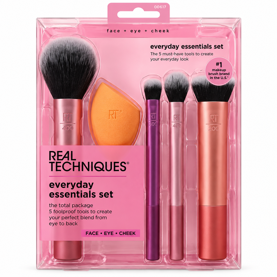 Real Techniques Everyday Essentials Brush Set
