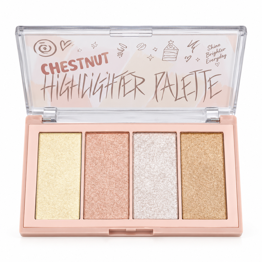 HM 4 Shades Highlighter Traveler Palette