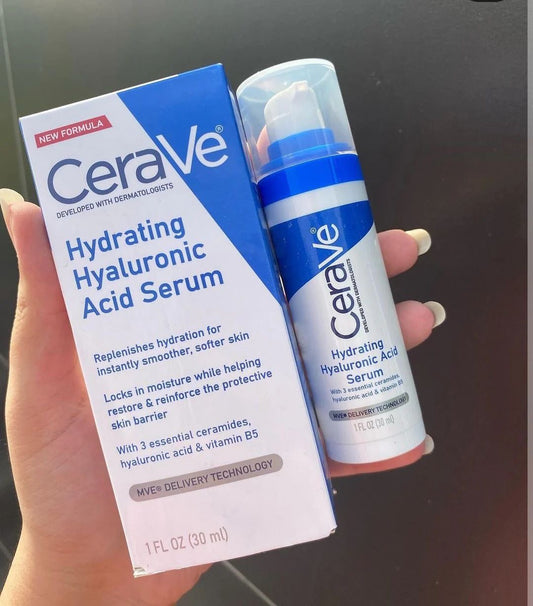 CeraVe Hydrating Hyaluronic Acid Serum (30mL)