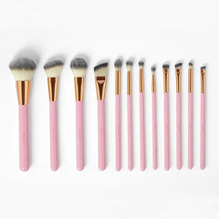 BH Cosmetics - Studded Elegance 12 Piece Brush Set with a Brush Stand