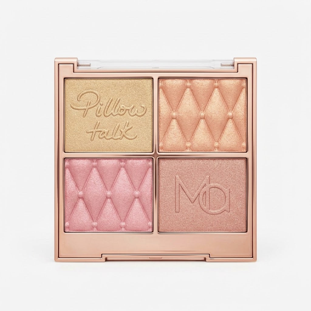 Mocallure Pillow Talk 4-Shades Highlighter Palette