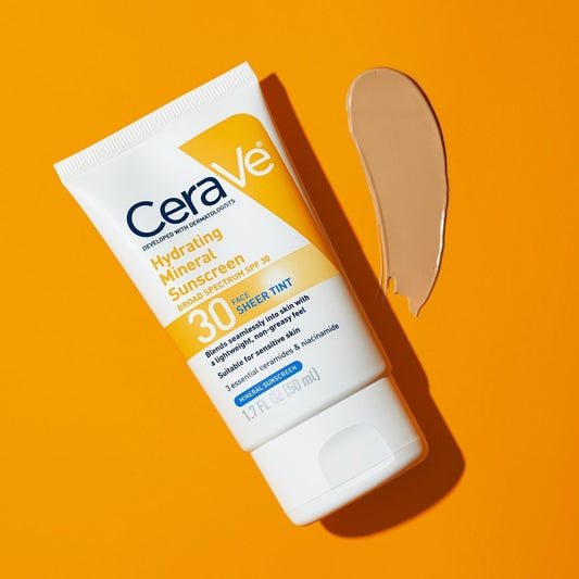 CeraVe Hydrating Mineral Sunscreen SPF 30
