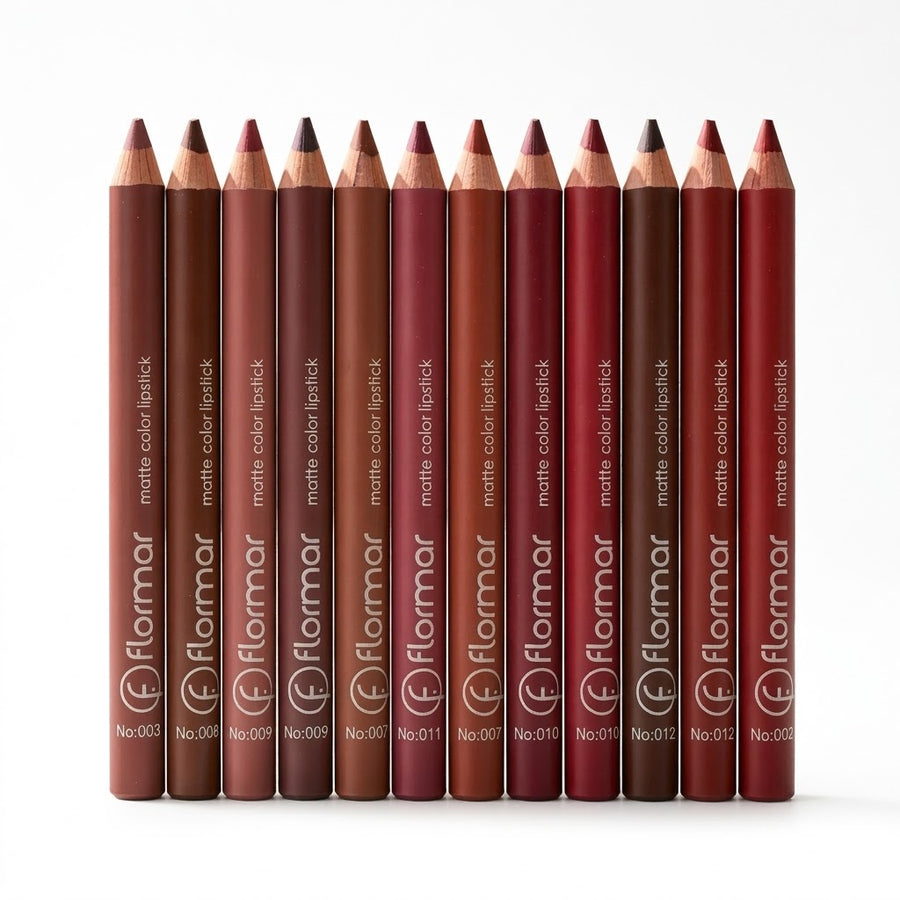 Flormar Lipliner Pencils Pack of 12
