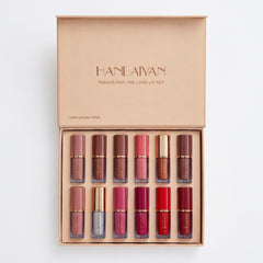 Handaiyan lipgloss pack of 12 colors