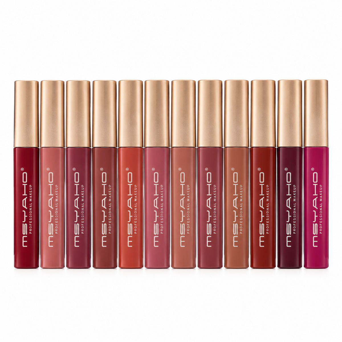 MSYAHO Professional Makeup Fashion Lip Gloss Set