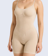 Full Body Snatched Open Crotch Body Shaper