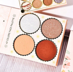 Kevin & Coco 40 Color Face Palette
