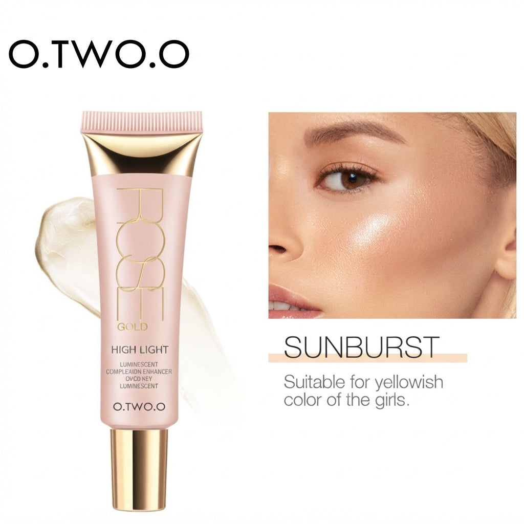 O.TWO.O Rose Gold High Light Luminescent Complexion Enhancer