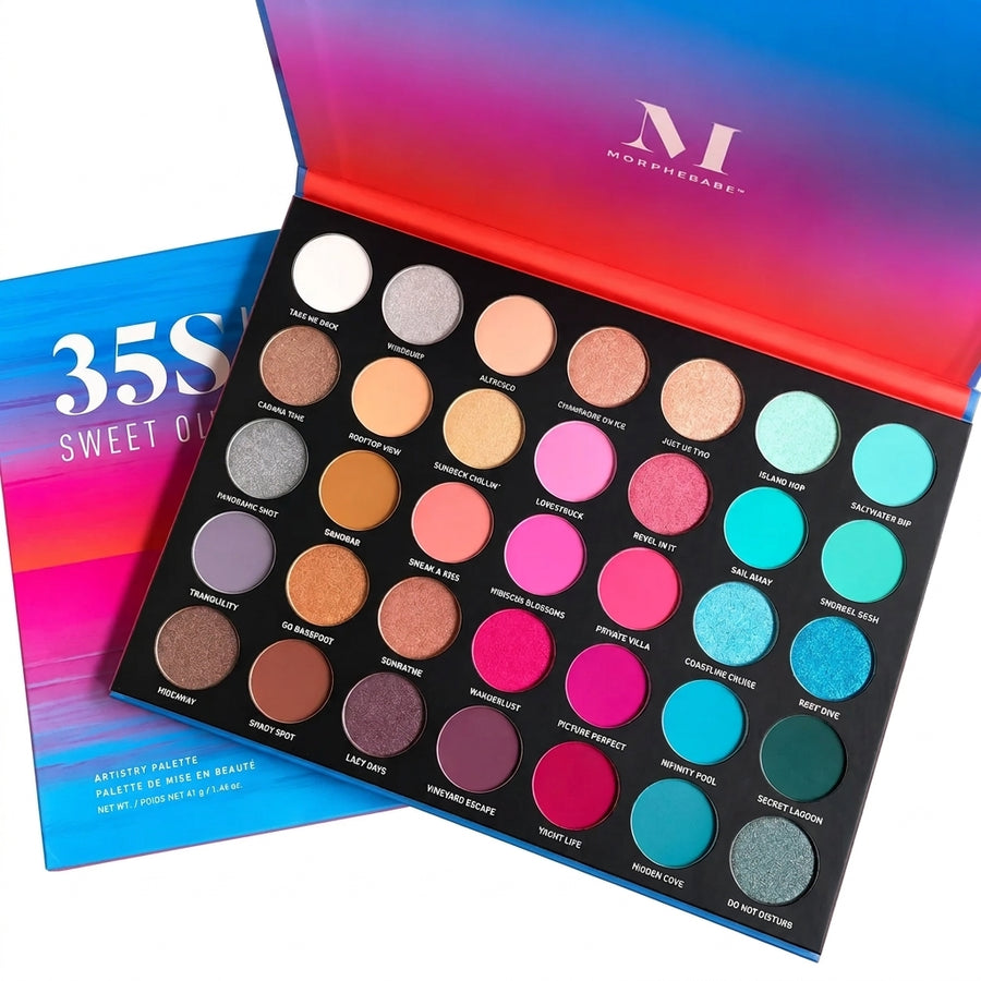 Morphe 35S Sweet oasis Eyeshadows