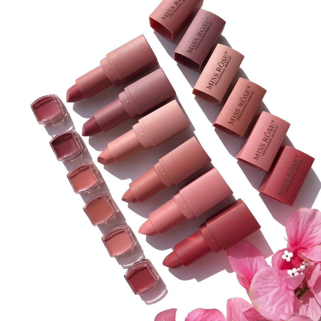 Missrose matte lipstick pack of 6 colors