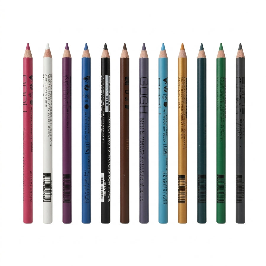 Gosh Premium 12 Color Eyeliner Pencils Pack Limited Edition