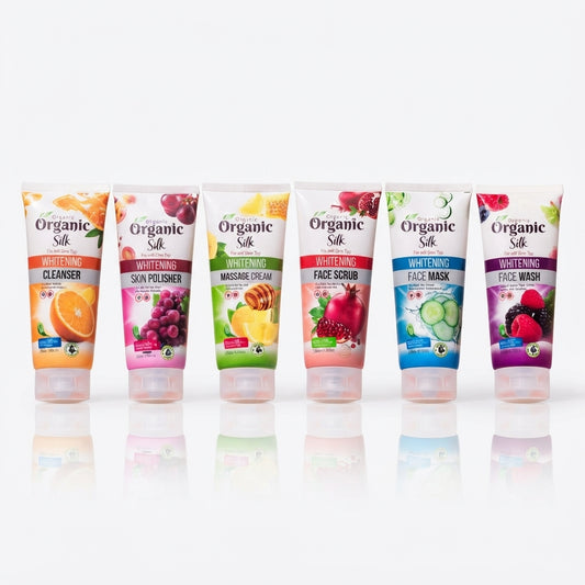 Organic silk facial kit pack of 6
