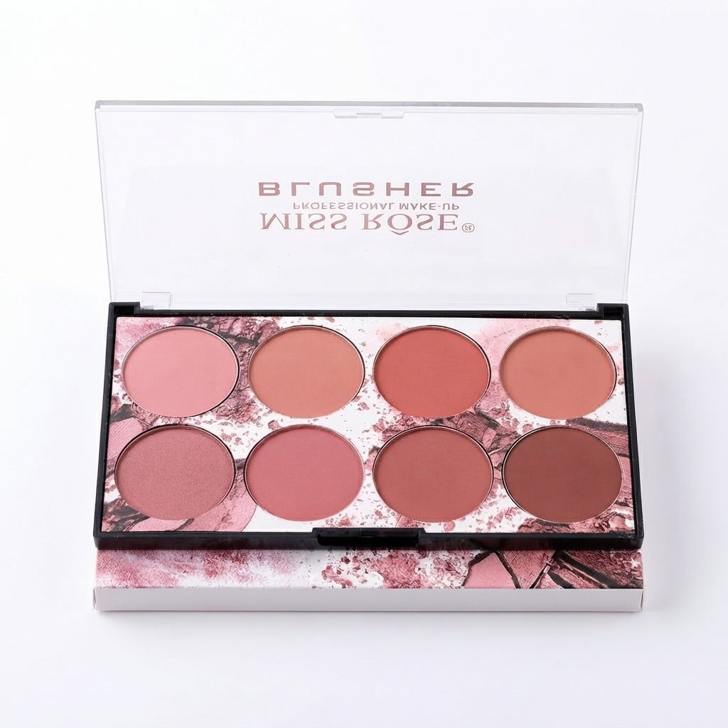 MR Premium 8 Color Blush Palette