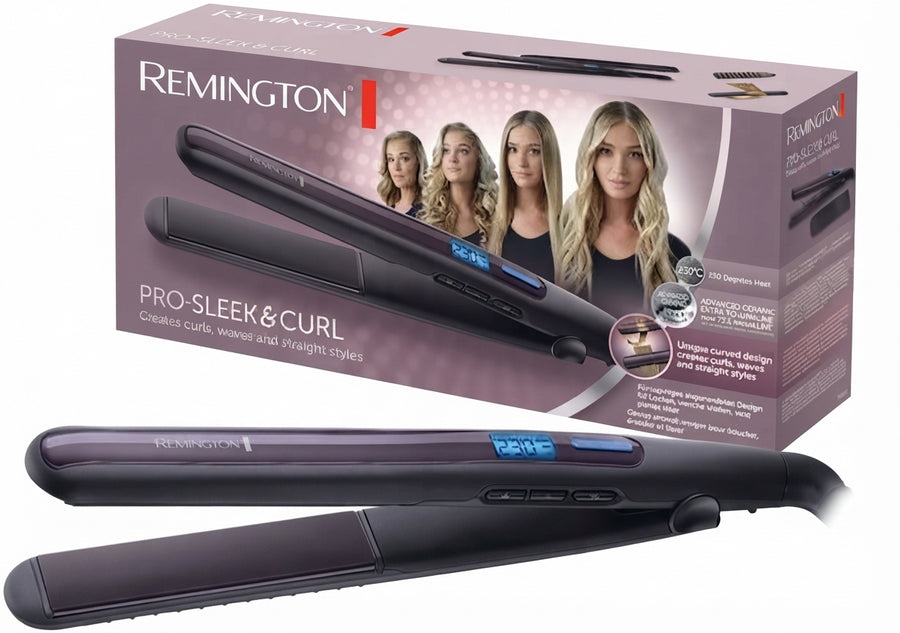 Remington sleek & curl pro straightener