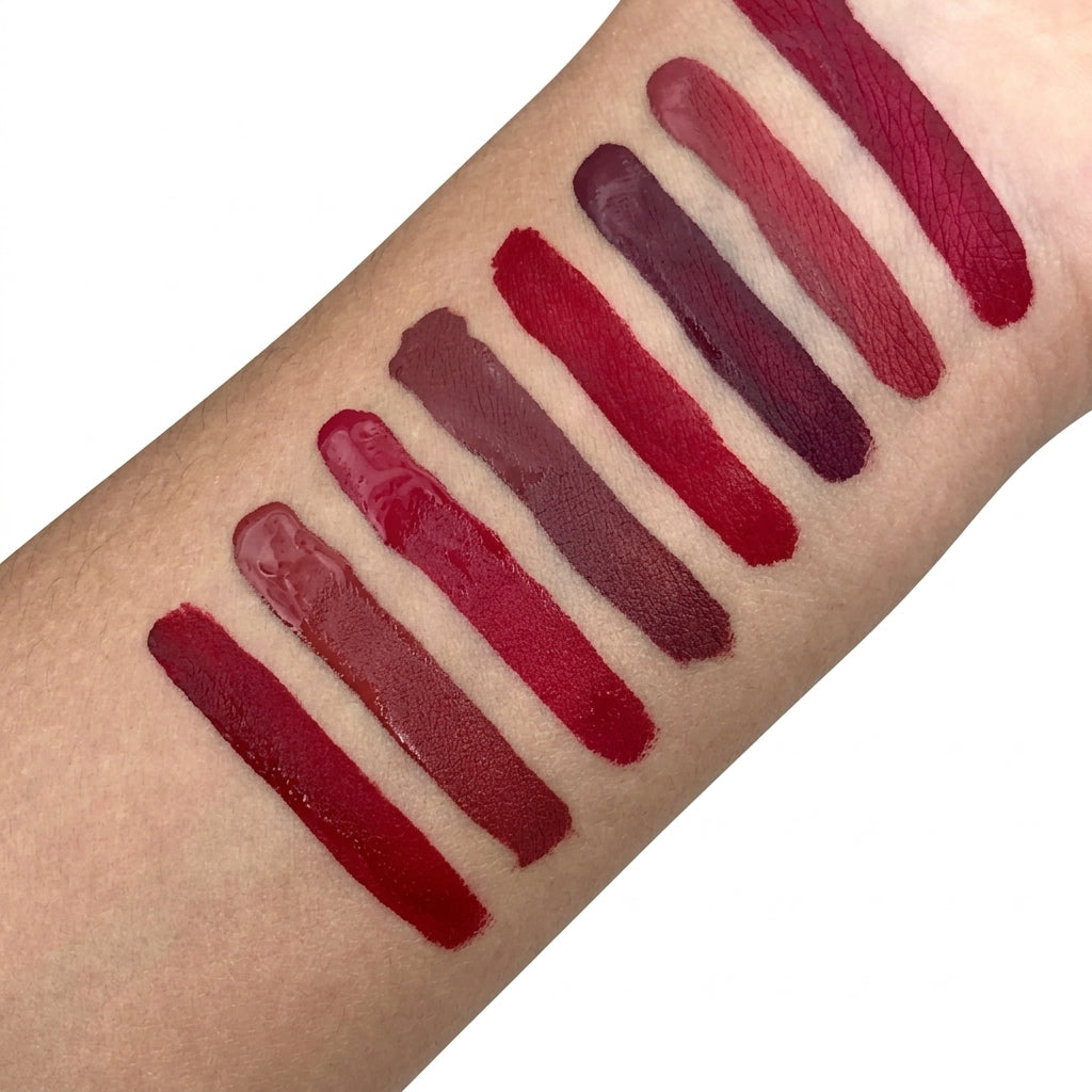 Mocallure Dark Nude Lipgloss Matte 8 Shades Pack.