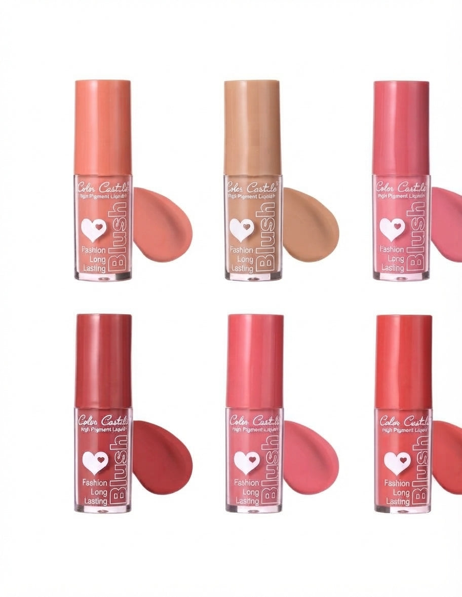 Color castle liquid blusher pack of 6 color