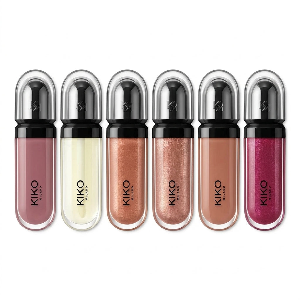 KIKO Milano 3D Hydra Lipgloss Collection Pack of 6