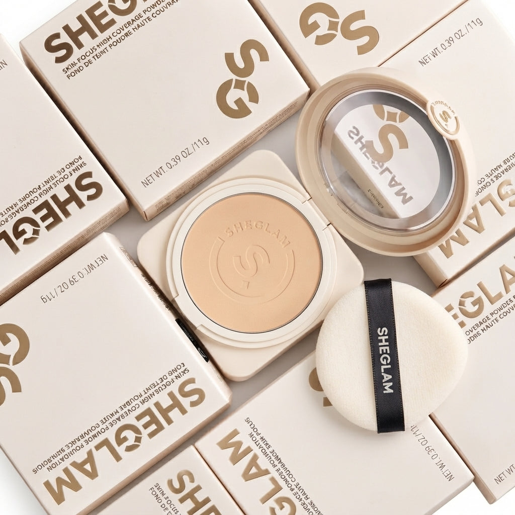 Sheglam Skin-Focus High Coverage Powder Foundation