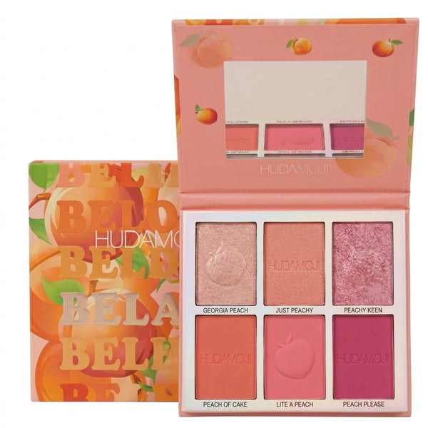 Huda bellini blusher & highlighter palatte limited edition original limited variant