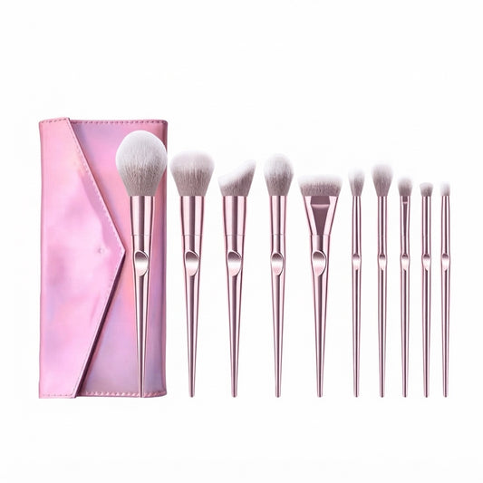 OTWOO 10PC BRUSH SET WITH STORAGE BAG
