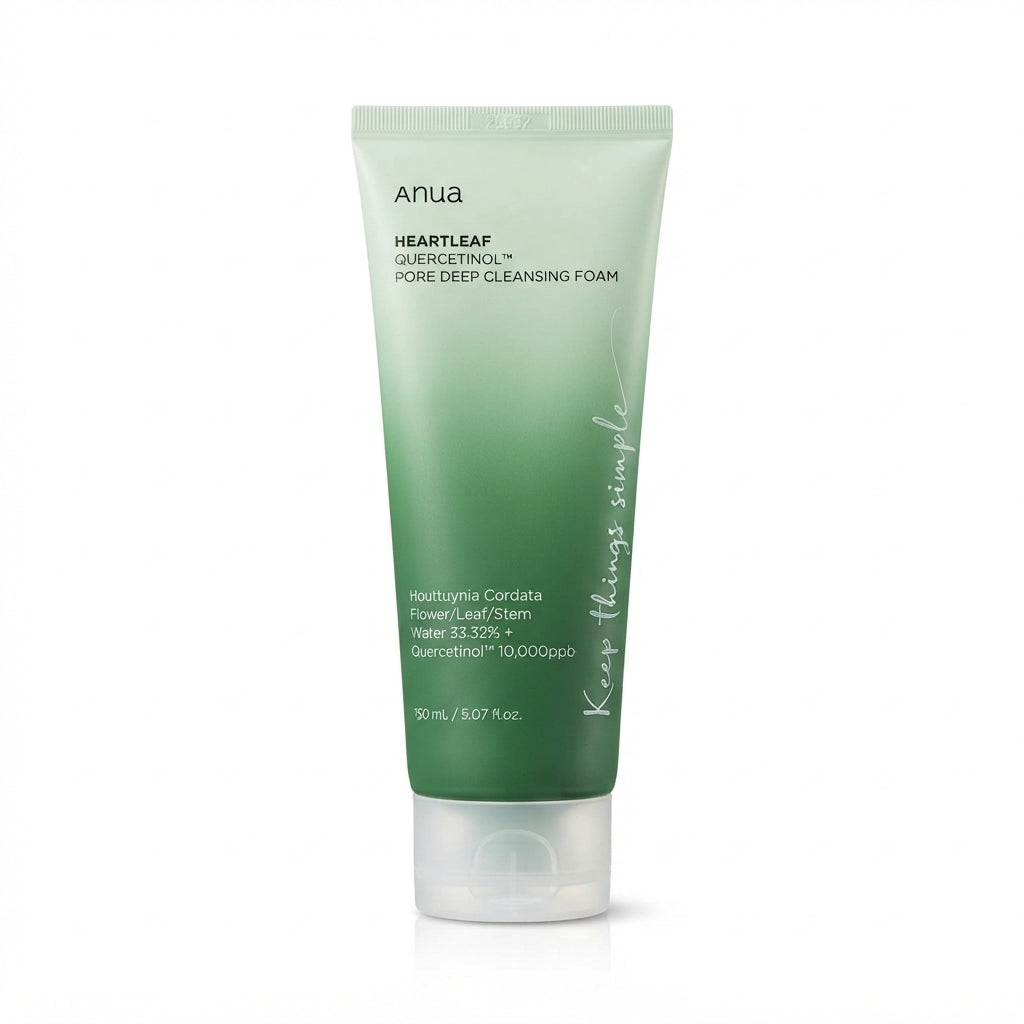 ANUA HEARTLEAF PORE DEEP CLEANSING FOAM 150ML