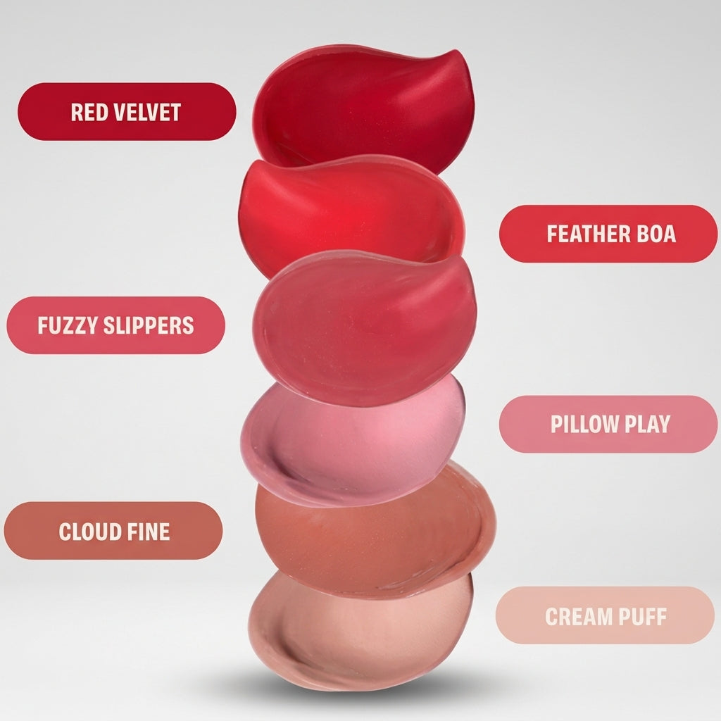 Benefit plush lip & cheek tint pack of 6