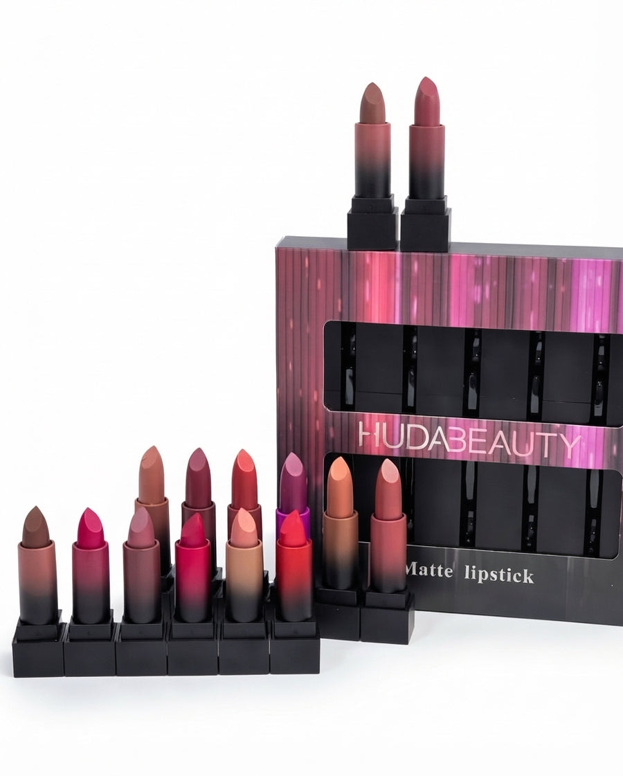 Huda Beauty Matte Lipstick pack