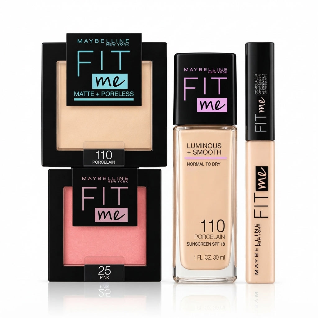 Maybelline Fit me 4 in 1 bundle pack