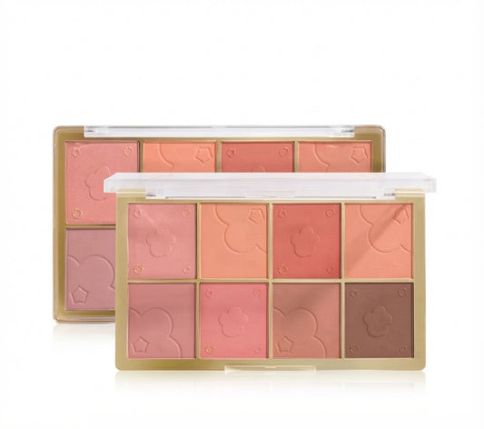 Missrose 8 color natural nude blush palette