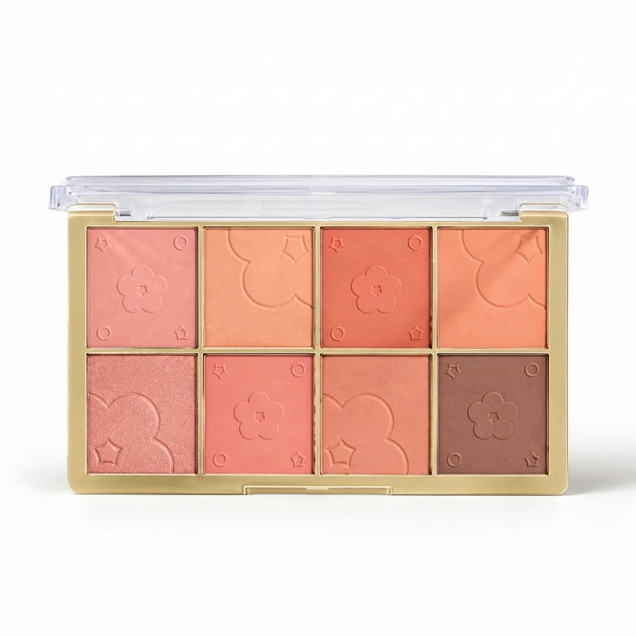 Missrose 8 color natural nude blush palette