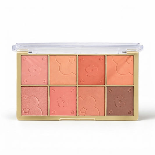 Missrose 8 color natural nude blush palette