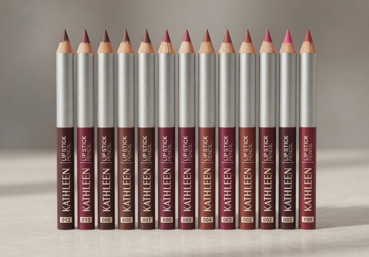 Kathleen 12 Piece Nude Lip Liner Pencils Set