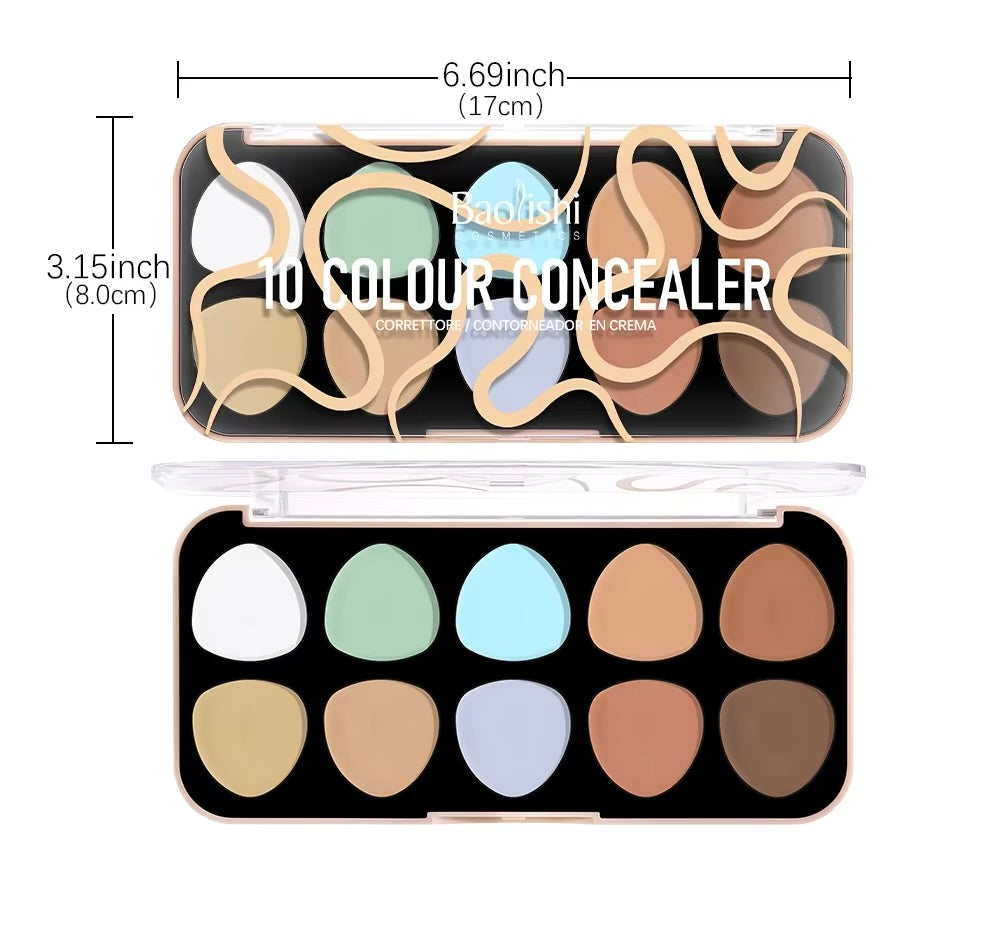 Baolishi Cosmetics Concealer & Contour Palette