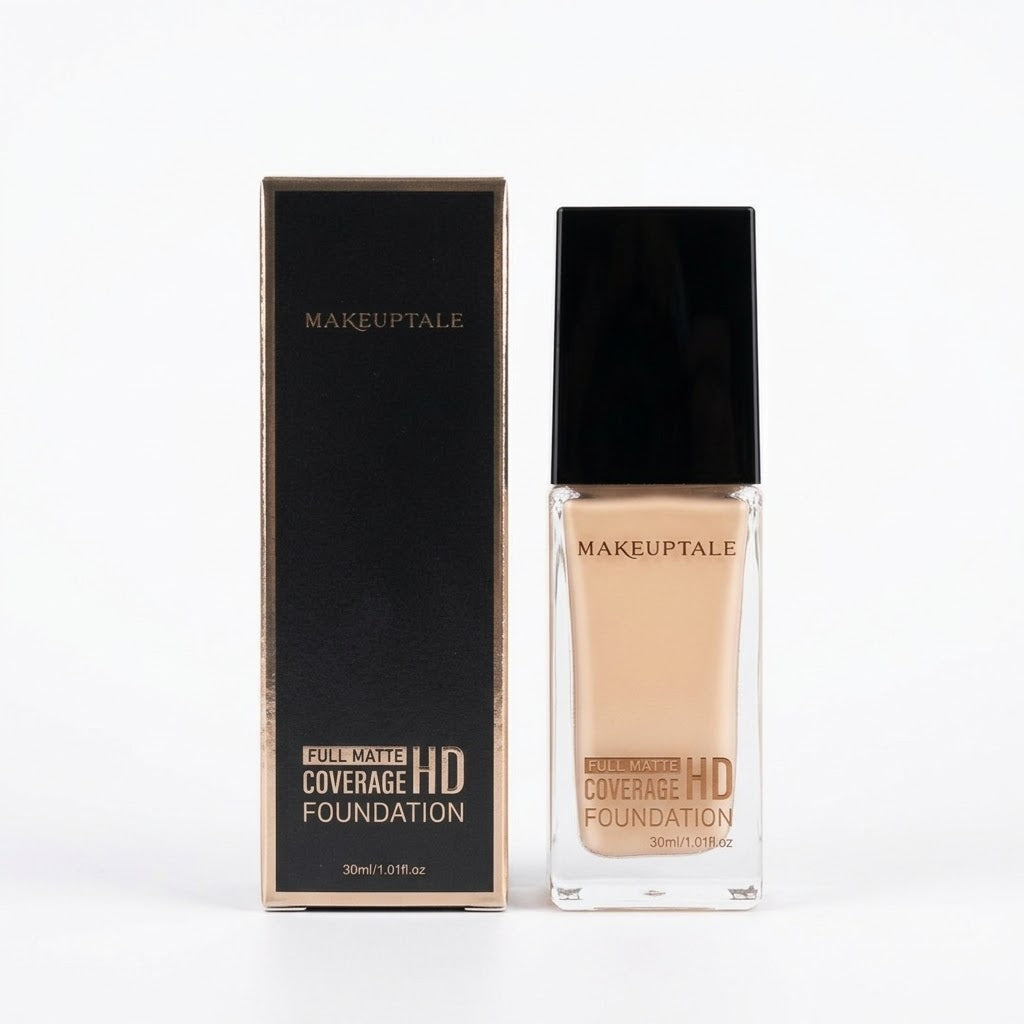 Makeup Tale Full Matte HD Coverage Foundation (30ml)