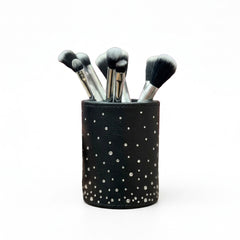 Diamond Quilted Makeup Brush Set