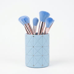 Diamond Quilted Makeup Brush Set