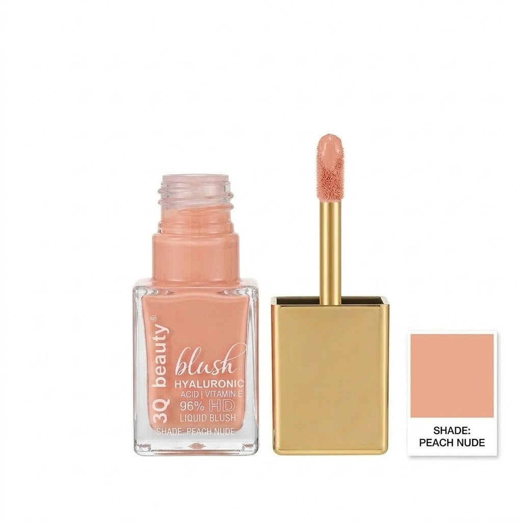 3Q Beauty Liquid Blush-Hyaluronic Acid & Vitamin E Formula (pack of 6)