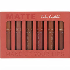 Color Castle – Matte Lip Gloss 6-Piece Pack