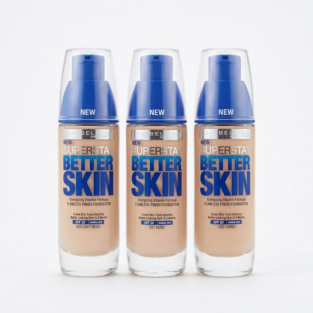 Maybelline New York SuperStay Better Skin Foundation -SPF 20