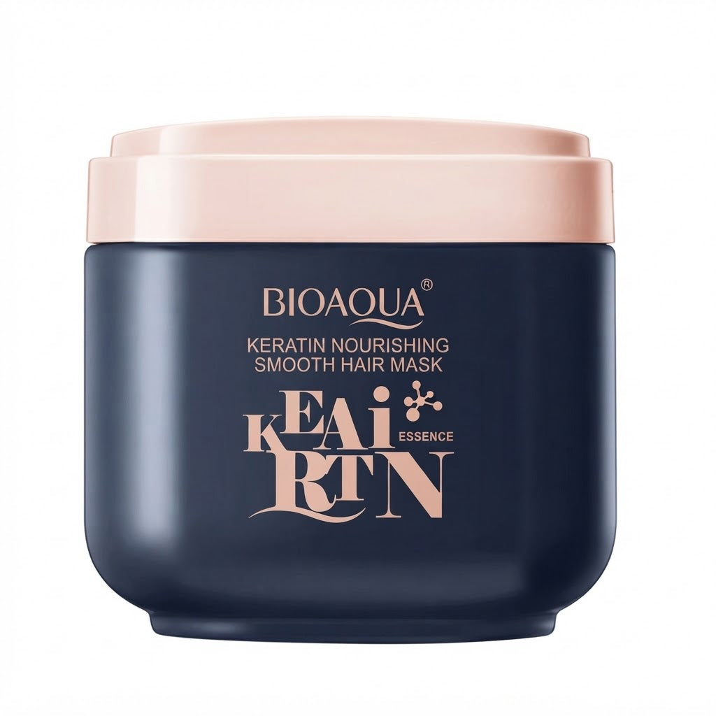 BIOAQUA Keratin Nourishing Smooth Hair Mask - 500ml