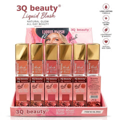 3Q Beauty Liquid Blush-Hyaluronic Acid & Vitamin E Formula (pack of 6)
