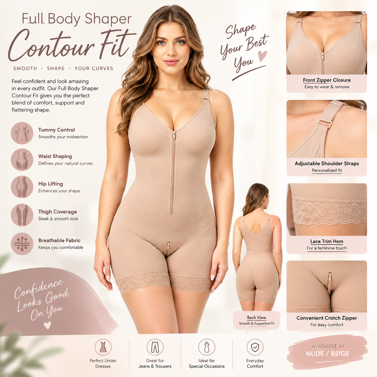 Full Body Shaper – Contour Fit