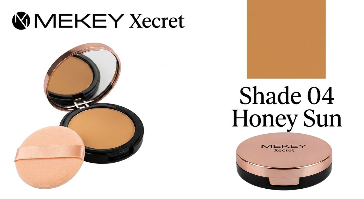 MEKEY Xecret - Pressed Powder & Setting Compact