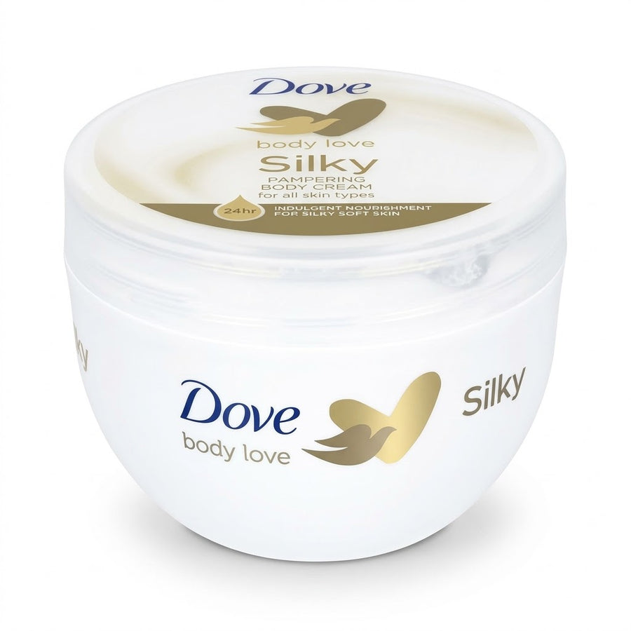 Dove Body Love Silky Pampering Body Cream - 300ml